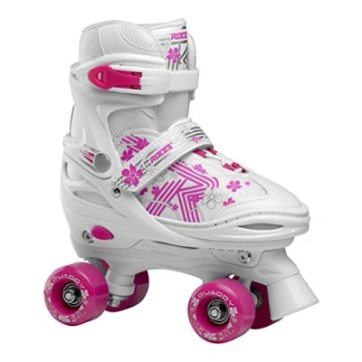 Bild av Roces Quaddy 3.0 Roller Skates Vit/Rosa 38 41