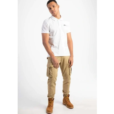 Bild av Alpha Industries Piké, Storlek: XXL, White
