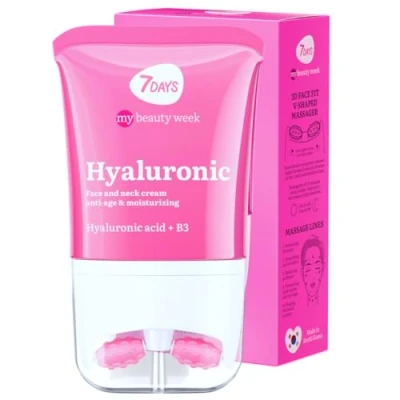 Bild av 7days MY Beauty WEEK Hyaluronic NECK AND Decollete Antiage Moisturizing Concentrate ACID 1% + B3 O,5% Nattvård, Storlek: 80 ml,