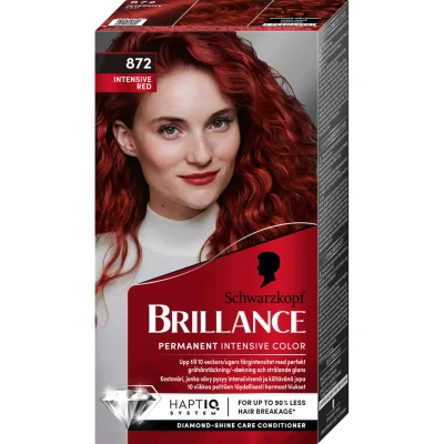 Bild av Schwarzkopf Brillance 872 Intense Red pcs 1