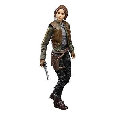 Bild av Star Wars The Black Series Jyn Erso 15 cm skala Rogue One: A Story samlarobjekt actionfigur, leksaker för barn från 4 år