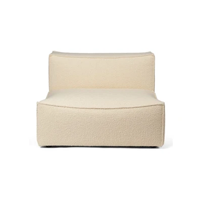 Bild av Ferm Living Catena Sofa Large Modulär soffa L100 Nordic Bouclé / Off White W108 x L108 H76 SH42 cm