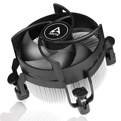 Bild av ARCTIC Alpine 17 CO CPU kylare, 92 mm PWM fläkt, radiell kylfläns, datorchassi, toppfläkt, chassi Intel LGA1851 &amp; LGA1700, 4 pin kontakt