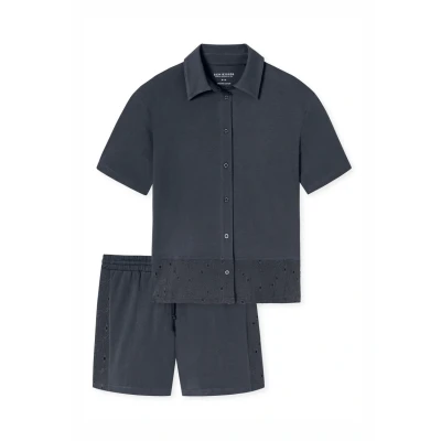 Bild av Schiesser SET Pyjamas, Storlek: Small, Graphit