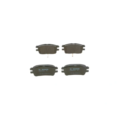 Bild av BOSCH 0 986 494 212 Jeu de plaquettes frein Low Metallic avec tôle anti bruit, instructions montage TOYOTA: Previa / Estima II