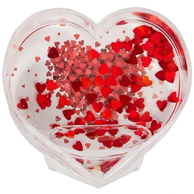 Bild av walther design glitterkulor 9,1 x 6,5 cm konstglas GK250H