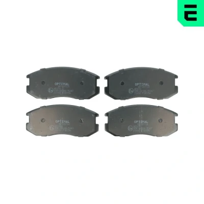 Bild av OPTIMAL BP 09714 Jeu de plaquettes frein Essieu avant non préparé pour indicateur d&#039;usure MITSUBISHI: COLT 4, Lancer Break