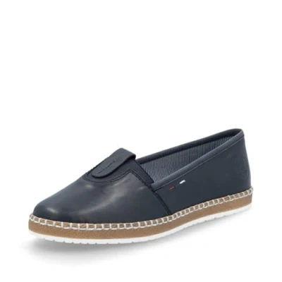 Bild av Rieker damtofflor M2261, kvinnor slip on, Blå 14, 42 EU