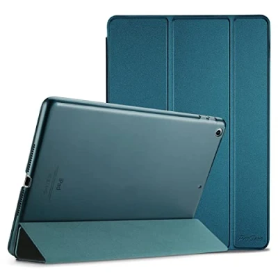 Bild av ProCase Fodral Skal för iPad 9,7 tum, 6:e 2018 / 5:e 2017 Case, Ultra Thin Lätt Smart Folio Slimmat Skyddsfodral Cover Case Teal