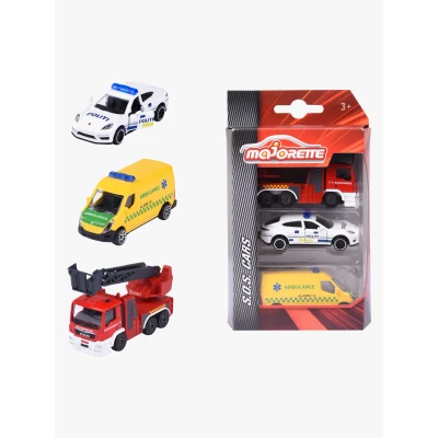 Bild av Majorette Danska Utryckningsfordon 3 Pack