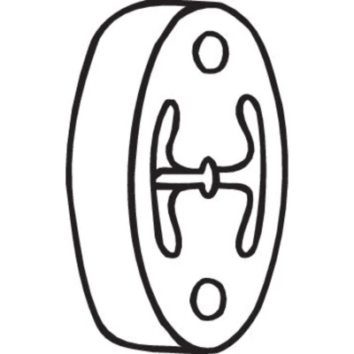 Bild av Gummilist, avgassystem Bosal 255212