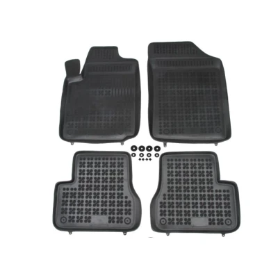Bild av REZAW PLAST 201217 Ensemble de tapis sol Caoutchouc avant et arrière 4 noir CITROËN: C3 I 3/5 portes