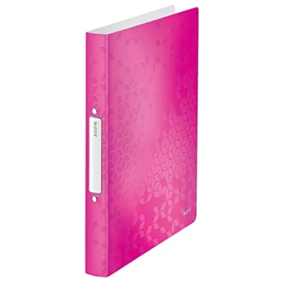 Bild av Leitz Ringpärm WOW PP A4 2RR/25mm Rosa