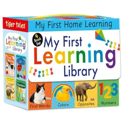 Bild av My First Learning Library 4 Book Boxed Set: Includes Words, Colors, Opposites, and Numbers