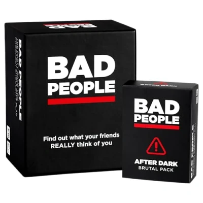 Bild av Bad People + After Dark Expansion Bundle Card Game Party English Dyce Games