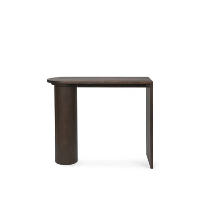 Bild av Ferm Living Pylo Console Table Skrivbord Dark Stained Oak W36 x D100 H85 cm