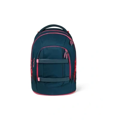 Bild av satch unisex barn pack skolryggsäck ryggsäck skolryggsäck, Rosa fanom petrol, Einheitsgröße,