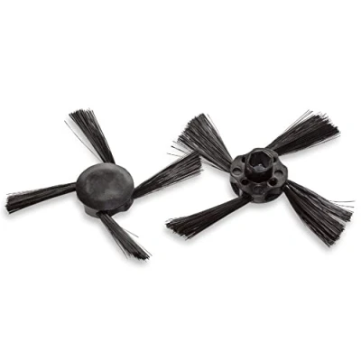 Bild av vhbw 2 x sidoborste kompatibel med Neato Botvac Connected D10, D4, D3 robotdammsugare rengöringsborstset, svart