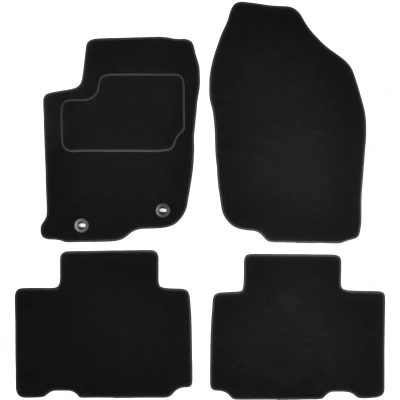 Bild av MAMMOOTH A041 TOY336 PRM 01 Ensemble de tapis sol Textile avant et arrière 4 noir TOYOTA: RAV4 IV SUV