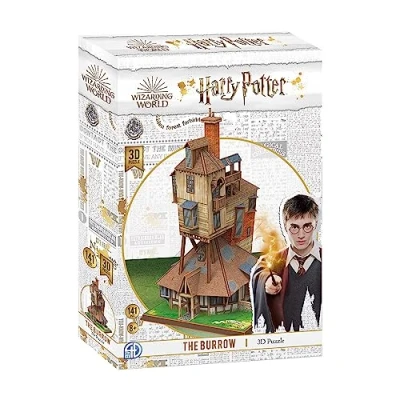 Bild av University Games 08436 Harry Potter The Burrow 3D Puzzle