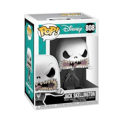 Bild av L&#039;Étrange Noël de Monsieur Jack Skellington (visage effrayant) Pop