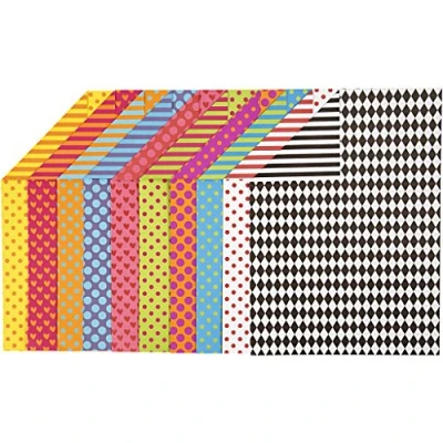 Bild av Creativ Company Printed Cardboard Color A4 20 Sheets 250gr.