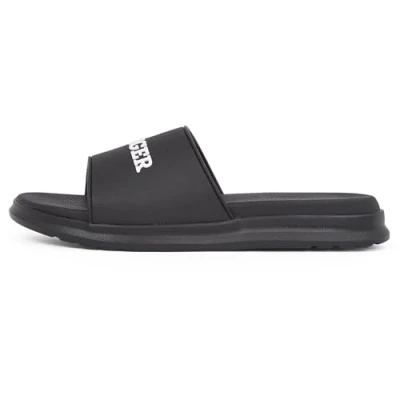 Bild av Tommy Hilfiger DUAL Density POOL Slide Badsandaler, Storlek: 42, Black Konstmaterial