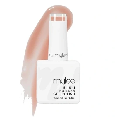 Bild av Mylee 5 I 1 Builder Base Stärkande Gel 15 Ml Uv Led Nagellackrock För Hårda Starka Naglar Tips Förlängningar Konstdekorationsdekaler Juveler Professionell Manicure Repair (Blush)