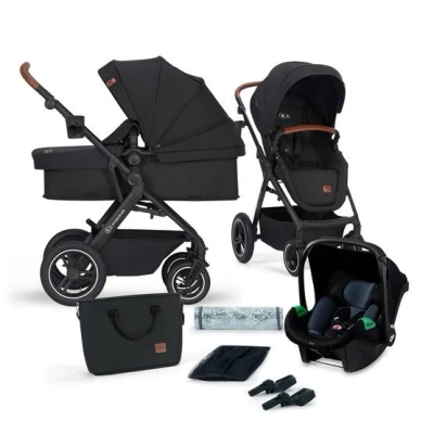 Bild av Kinderkraft Barnvagn B Tour 3In1 Mink Pro Black