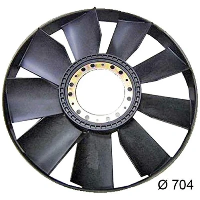 Bild av MAHLE ORIGINAL CFW 51 000P Fläkt, motorkylning 704mm