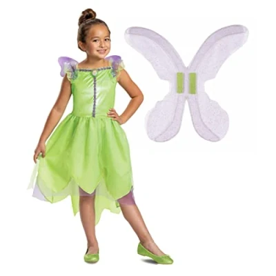 Bild av Förklädnad 141079L EU 6 Tinker Bell Classic (Eu) fin klänning, S (5 6), multi