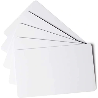 Bild av Durable 891402 Plastkort DURACARD tunna kort, vit, 100 stycken