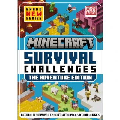 Bild av Minecraft SURVIVAL CHALLENGES: An official illustrated guide with over 30 exciting new ways to play and build in the game for 2025. Perfect beginners, children all gaming fans!