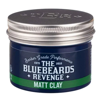 Bild av The Bluebeards Revenge, Texturising Hair styling Matt Clay For Men, Medium Hold, Low Shine And Finish, 150ml