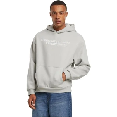 Bild av Upscale by Mister Tee Appreciate Respect Fluffy Luvtröja, Storlek: Small, Lightasphalt