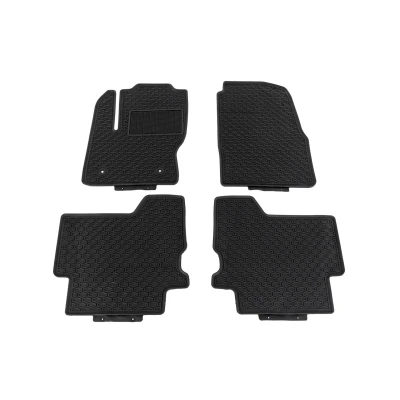 Bild av VAICO V25 2358 Ensemble de tapis sol Caoutchouc avant et arrière 4 noir Sur mesure