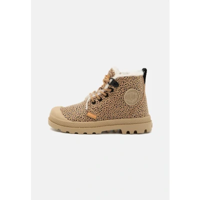 Bild av Palladium Dam Pampa Hi Zip Wool Boot Trend, Dear Brown Safari, 35 EU, EU