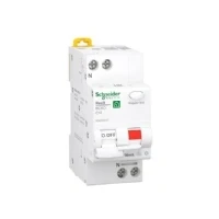 Bild av Schneider Electric Resi9 XP RCBO/combination switch 1PN C characteristic 10A 6kA 30mA class A 36mm