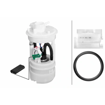 Bild av HELLA 8TF 358 306 701 Unité d&#039;injection de carburant avec joint d&#039;étanchéite, palpeur électrique Essence FIAT: Doblo I Break