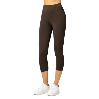 Bild av Merry Style Dam 3/4 Leggings MS10 144(Brun, S)