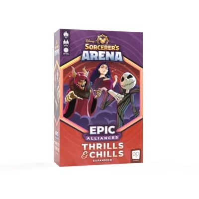 Bild av Disney Sorcerer’s Arena: Epic Alliances Thrills and Chills Expansion Featuring Jack Skellington; The Horned King; Mother Gothel Officially Licensed Strategy &amp; Family Board Game