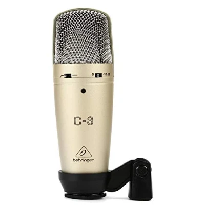 Bild av Behringer C 3 studiokondensatormikrofon med dubbelt membran