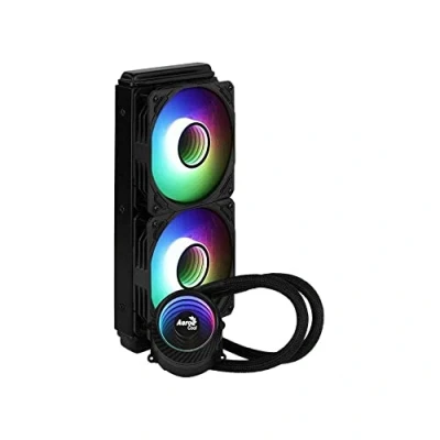 Bild av Aerocool MIRAGEL240PK, CPU Liquid Cooling, 2 Fans 12cm ARGB, TDP 400W, Pink