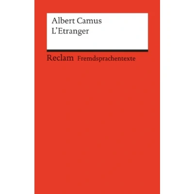 Bild av L&#039; Etranger: Camus, Albert Originalversion mit Erläuterungen 9169