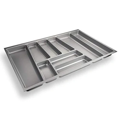 Bild av ORGA BOX II Besticklåda för Nobilia 80 cm lådan fram till 07/2012 (462 x 705 mm, mät lådans innermått!) silvergrå