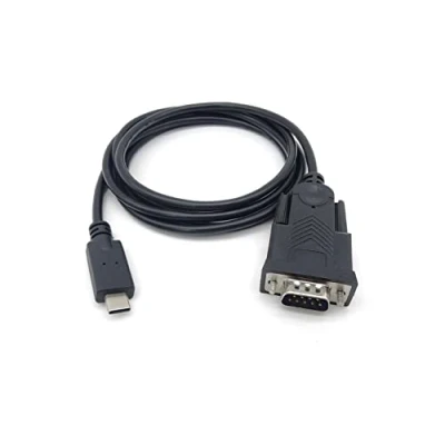 Bild av Equip Adapter USB C &gt; Seriell RS232 DB9 St/St 1,50 m svart