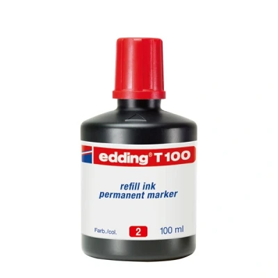 Bild av Edding Nachfülltusche Marker 4 T100002 Rot 100ml