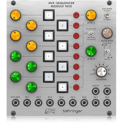 Bild av Behringer 1050 MIX SEQUENCER MODULE 2500 Series modulär synthesizermodul