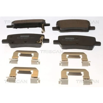 Bild av TRISCAN 8110 81001 Jeu de plaquettes frein TESLA: Model S, X