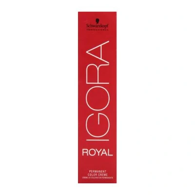 Bild av Schwarzkopf Professional Igora Royal Cools Permanent hårfärg 60 ml 8 11 Light Blonde Cendré Extra